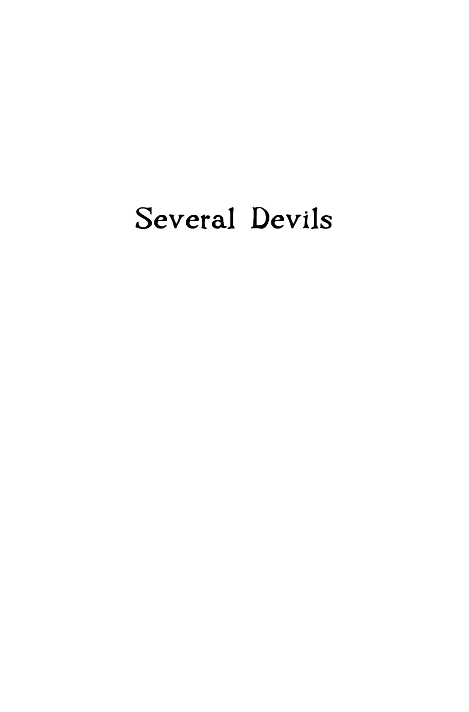Several Devils Simpson K