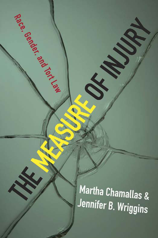 The Measure Of Injury Race Gender And Tort Law Chamallas Martha Wriggins Jennifer