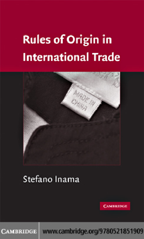 Rules Of Origin In International Trade Inama Stefano