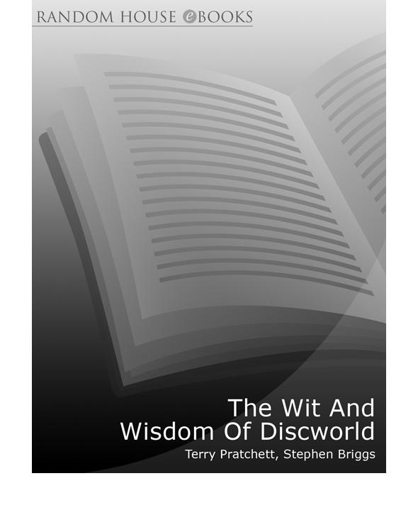 The Wit And Wisdom Of Discworld Pratchett Terry