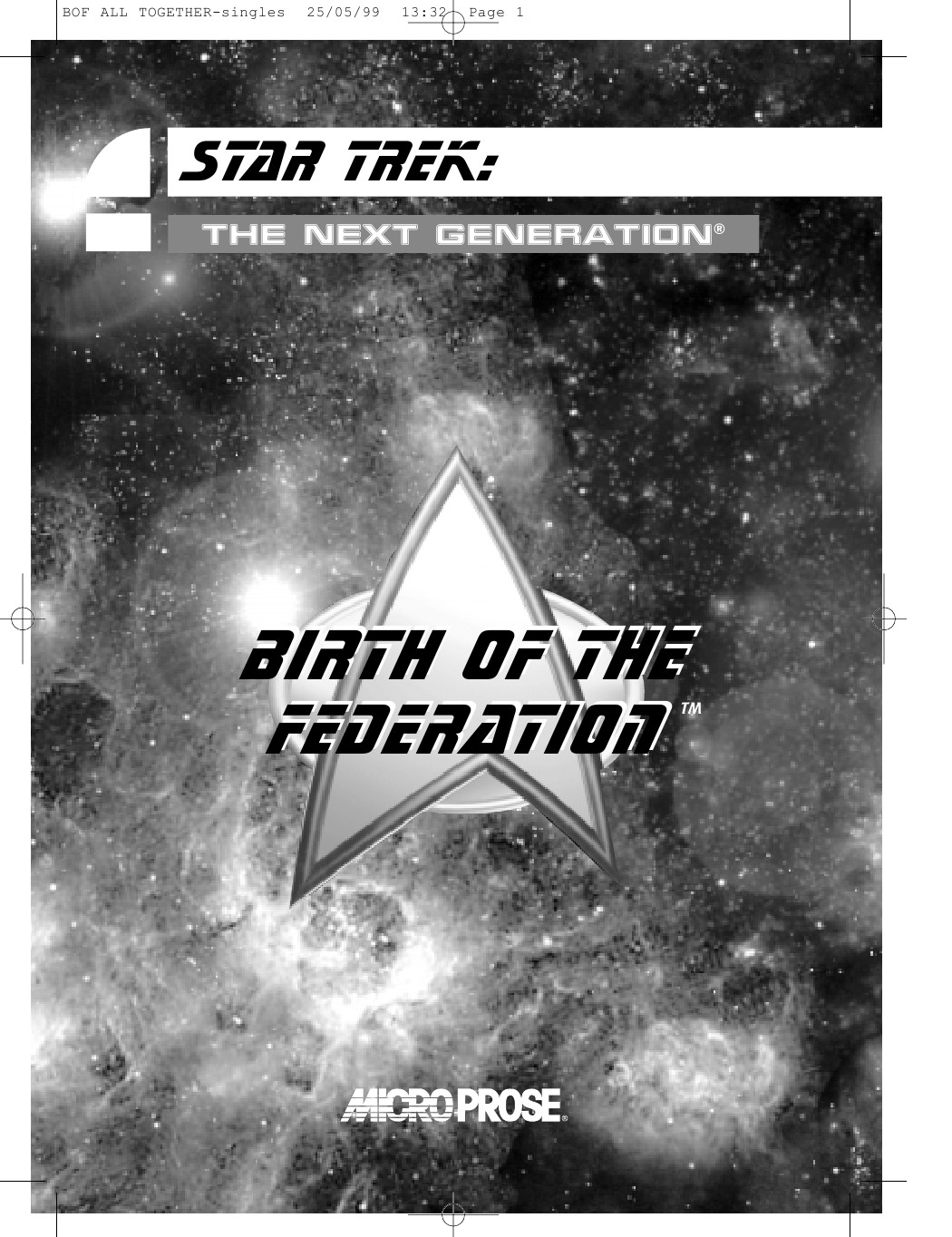 Birth Of The Federation Pc Game Original Manual Scan Janis L Kirkland