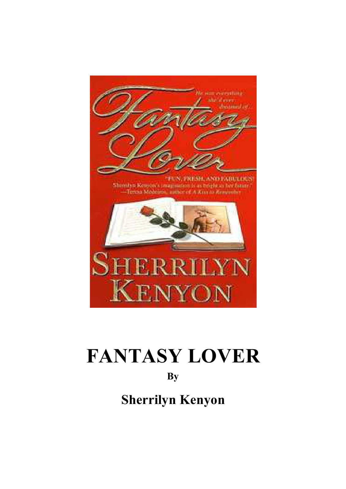 Fantasy Lover Hunter Legends 01 Sherrilyn Kenyon