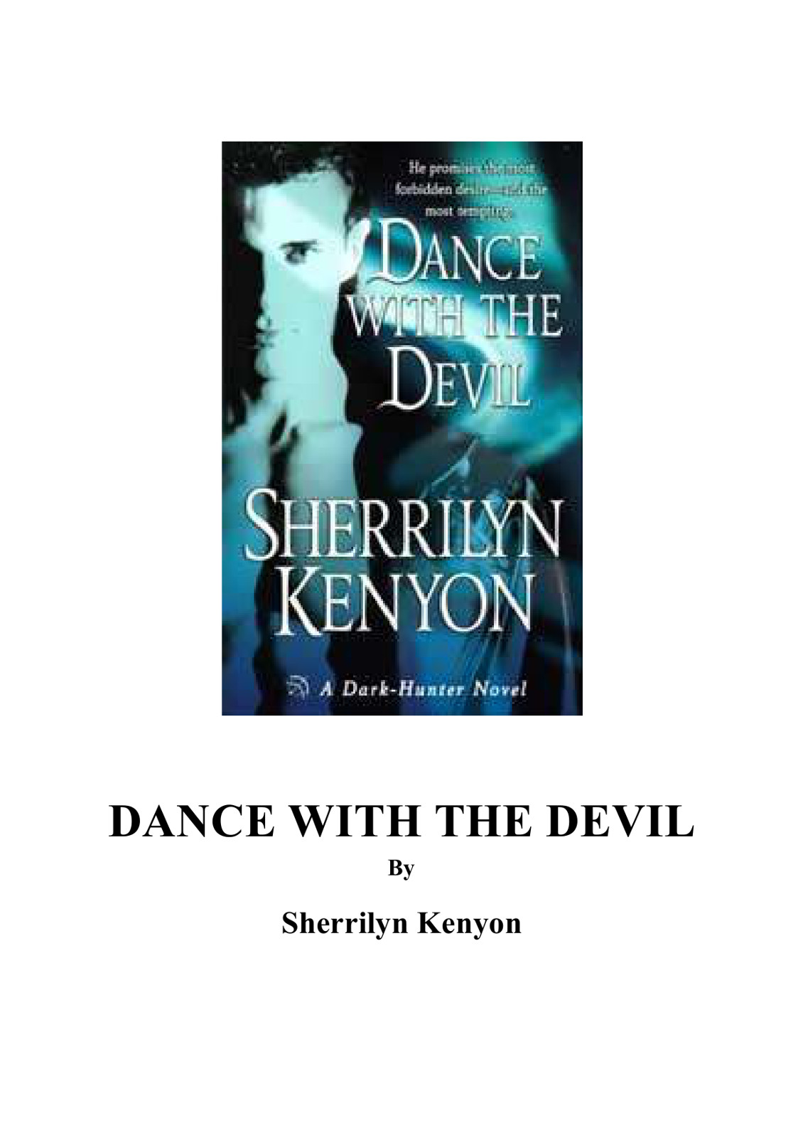 Dance With The Devil Kenyon Sherrilyn