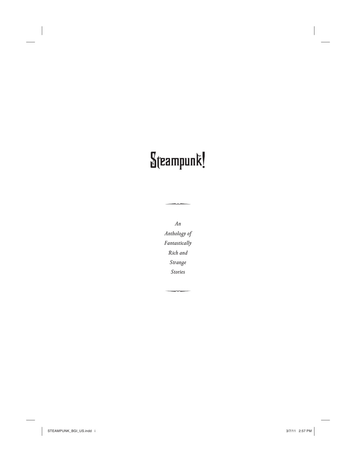 Steampunk An Anthology Of Fantastically Rich And Strange Stories Kelly Link