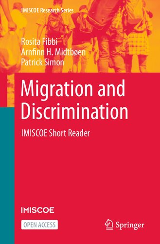Migration And Discrimination Imiscoe Short Reader Imiscoe Research Series 1st Ed 2021 Rosita Fibbi