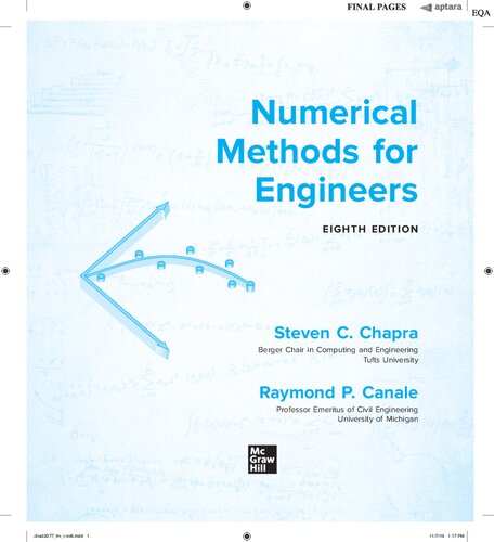Numerical Methods For Engineers 8th Edition Steven Chapra Raymond Canale