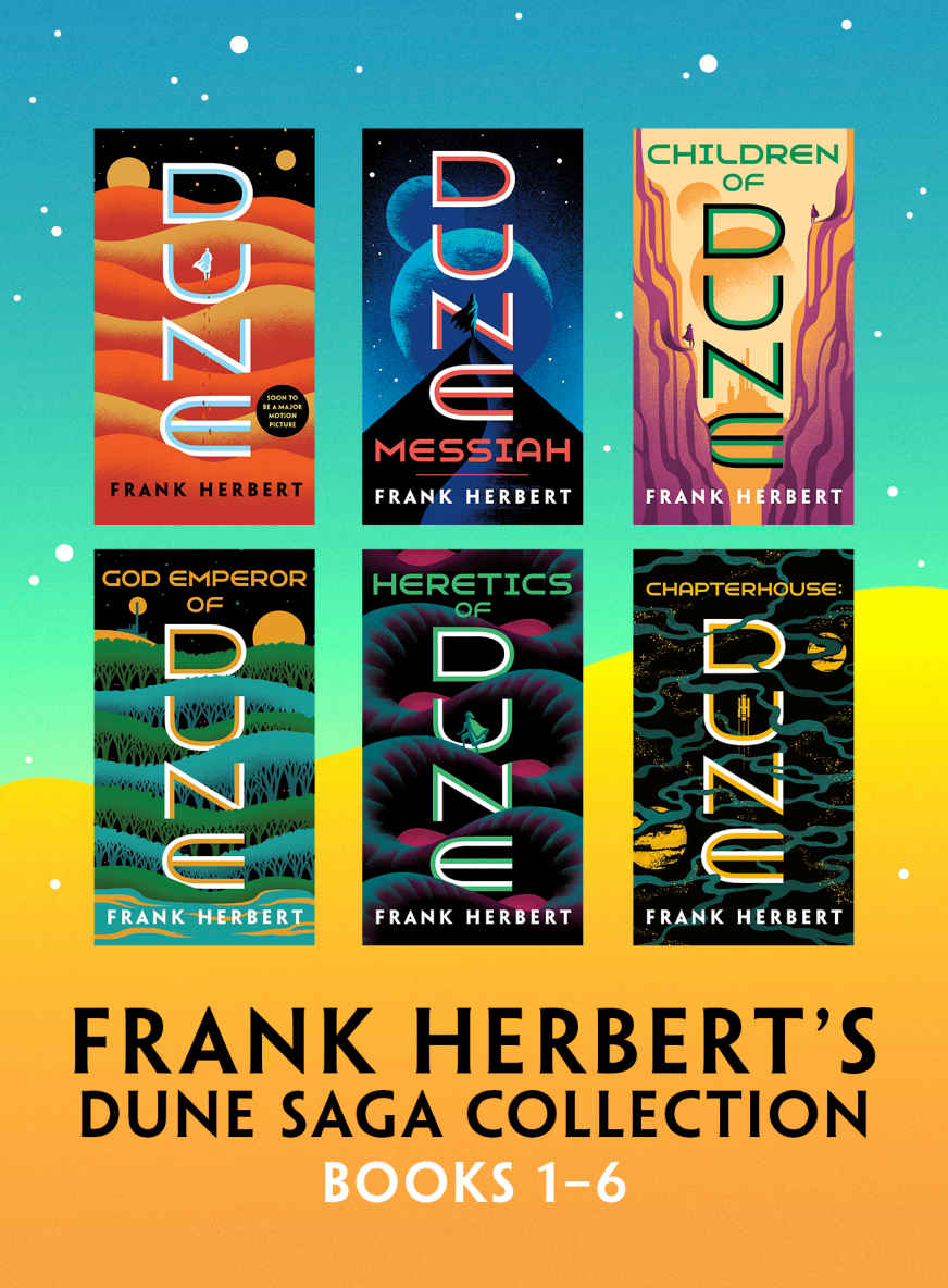 Frank Herberts Dune Saga Collection Books 1 6 Herbert Frank Herbert