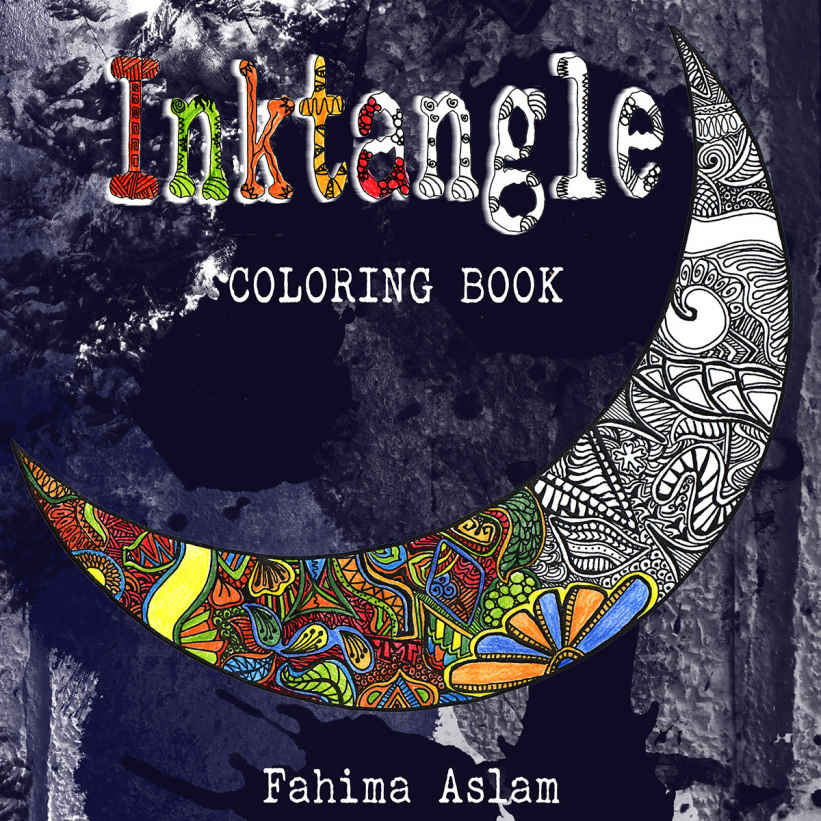 Inktangle Coloring Book Printable Coloring Pages Gutter Margin