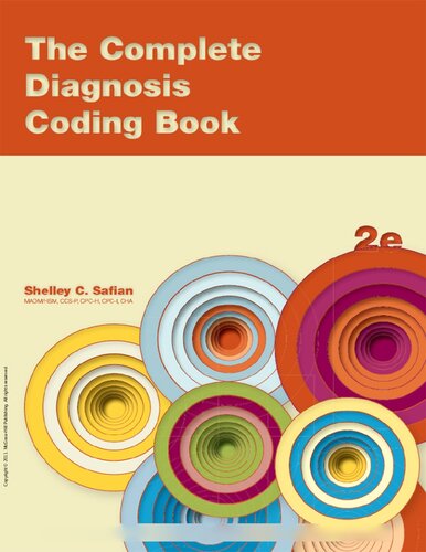 The Complete Diagnosis Coding Book 2nd Edition Shelley C Safian
