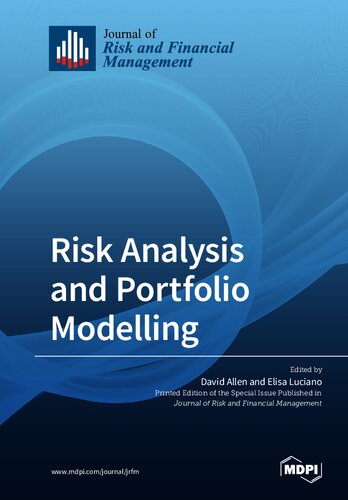 Risk Analysis And Portfolio Modelling 1st Elisa Luciano David Allen