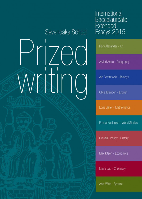 Prized Writing Ib Ees Sevenoaks School