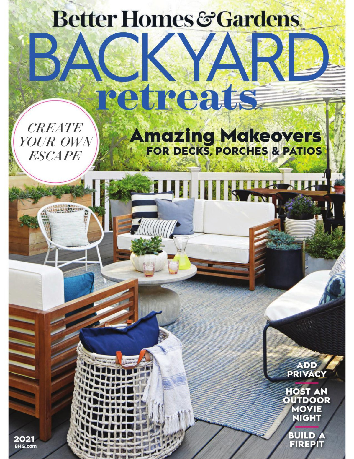 Better Homes Gardens Backyard Retreats 1st Edition Better Homes Gardens