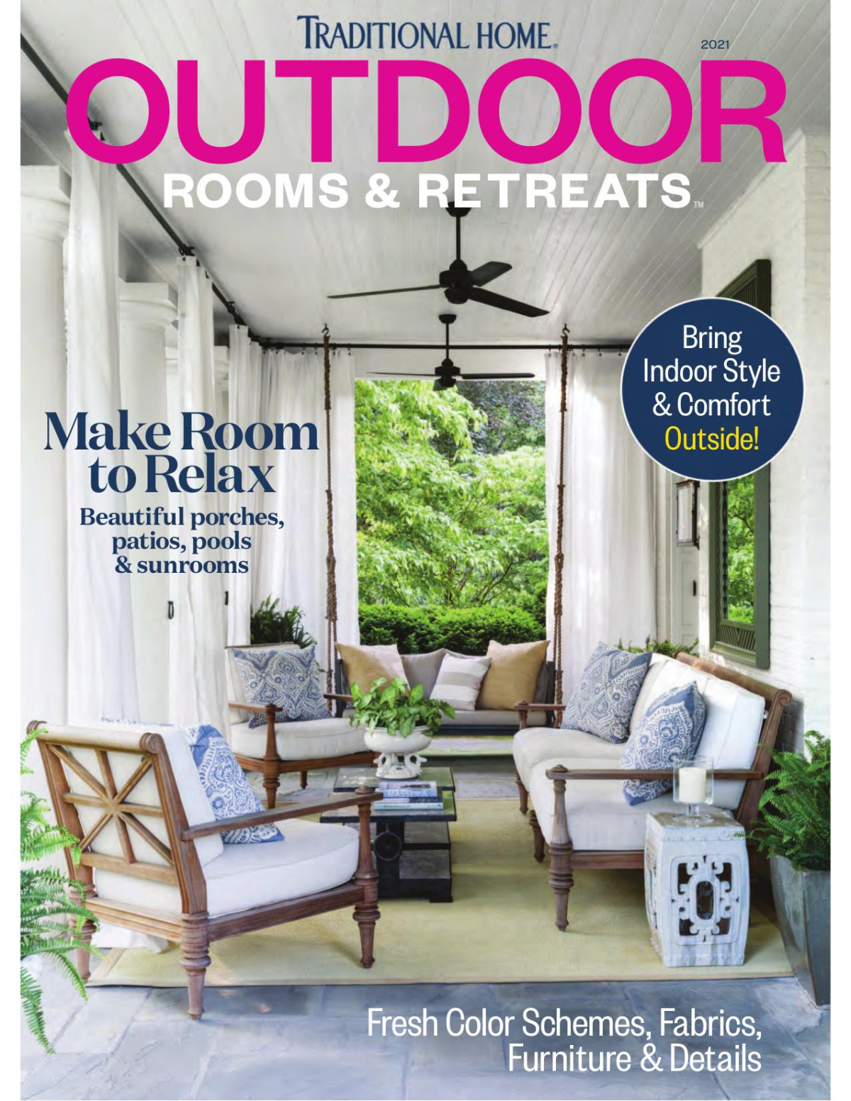 Traditional Living Outdoor Rooms Retreats 1st Edition Meredith