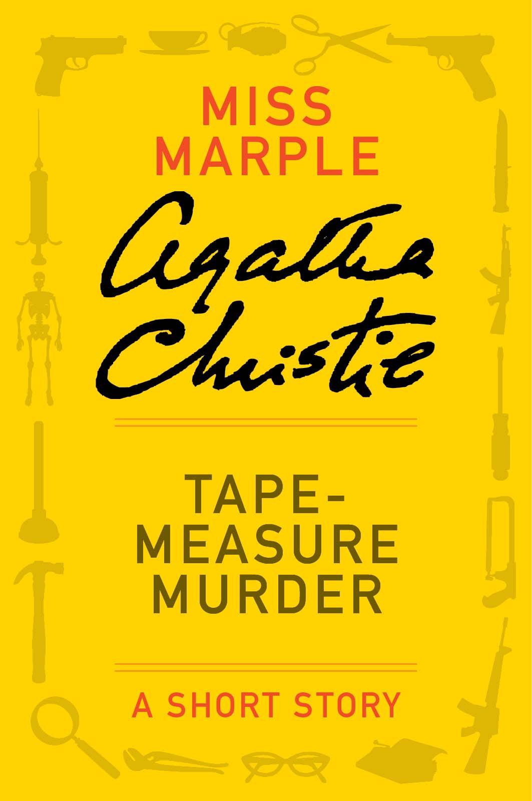 Tape Measure Murder Agatha Christie Christie Agatha