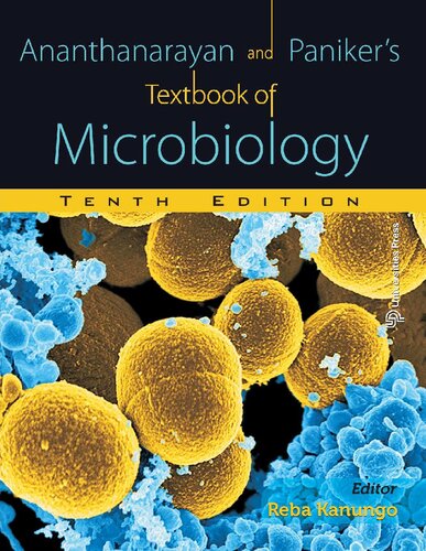 Ananthanarayan And Panikers Textbook Of Microbiology 10th Edition Ananthanarayan R And Paniker Ckj