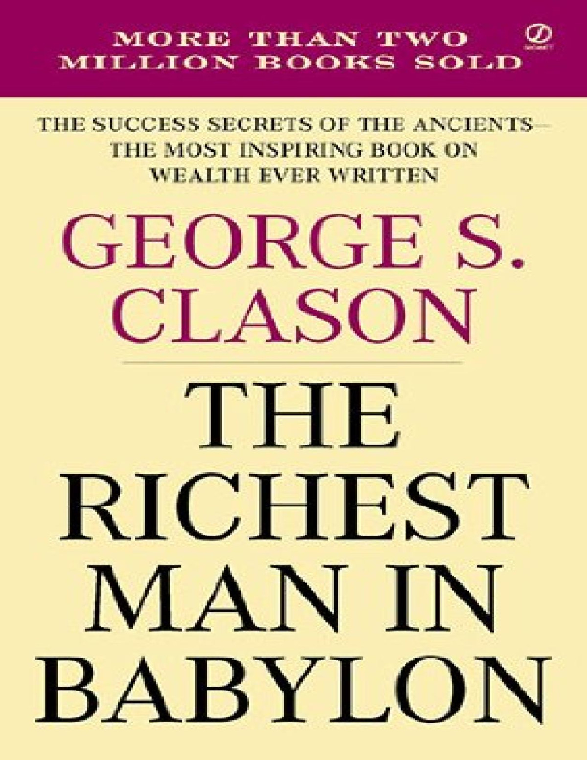 The Richest Man In Babylon George S Clason