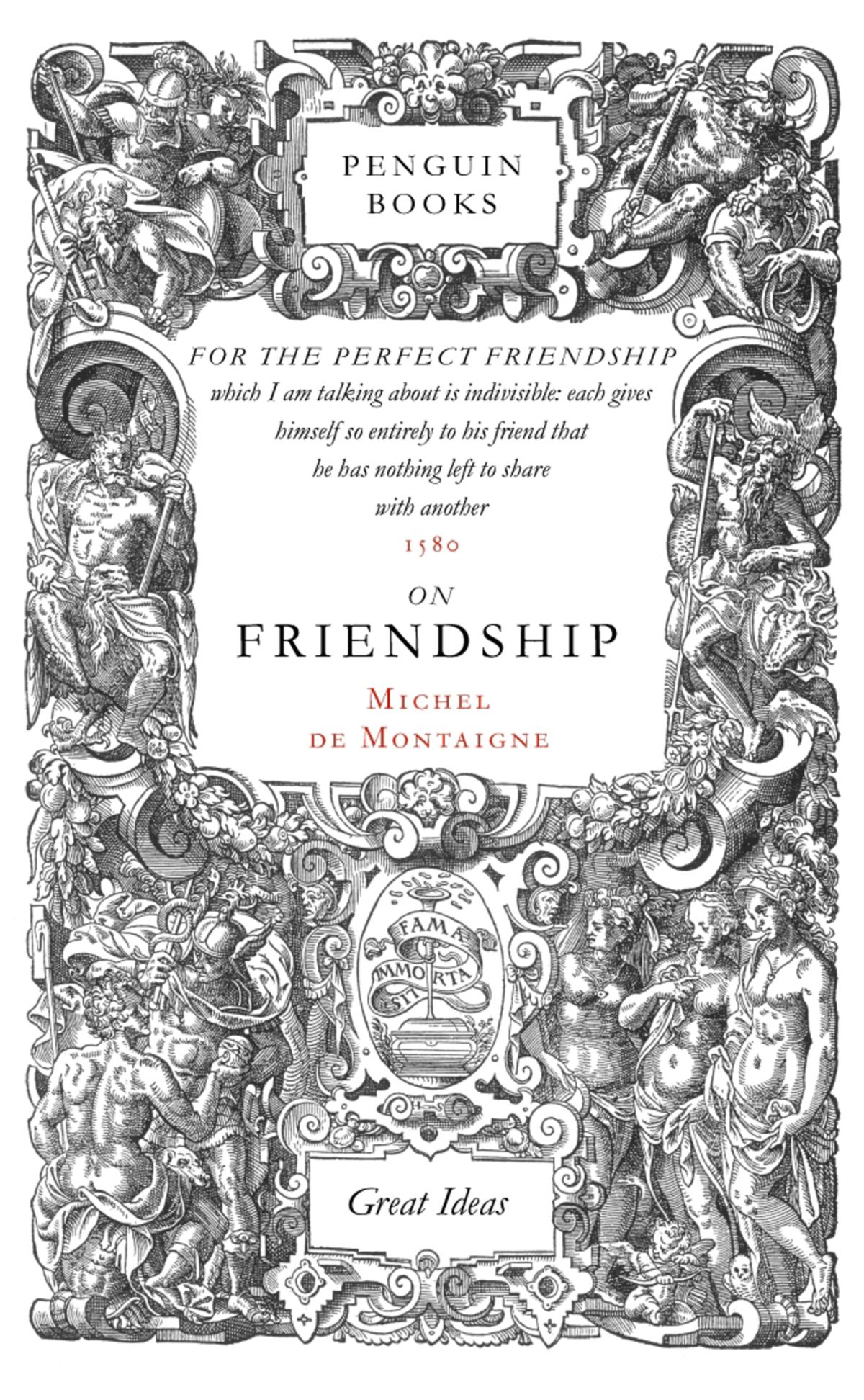 On Friendship Michel De Montaigne
