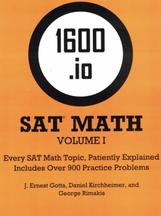 1600io Sat Math Orange Book Volume 1 Jernest Gotta Daniel Kirchheimer