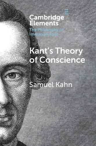 Kants Theory Of Conscience Samuel Kahn