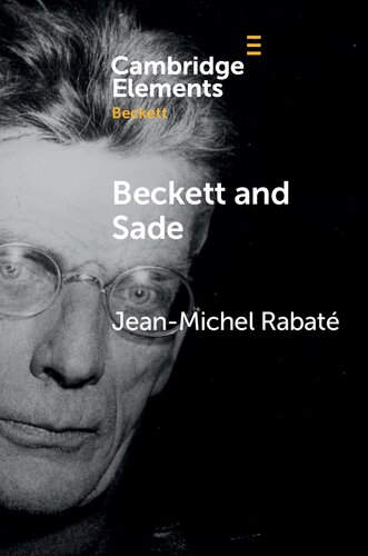 Beckett And Sade Jeanmichel Rabaté
