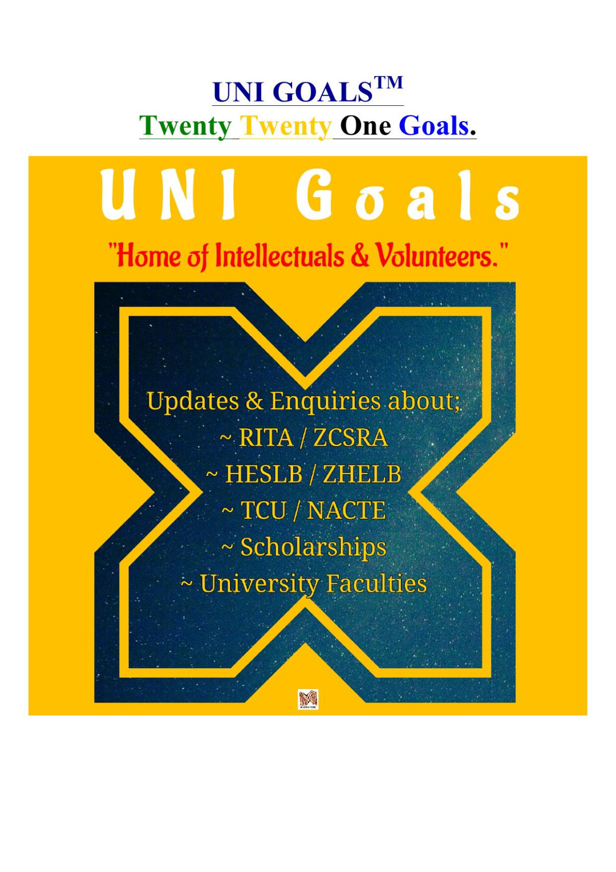 Uni Goals 2021 Goals 1st Edition Capt Mutalemwa
