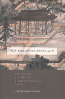 The 1728 Musin Rebellion Politics And Plotting In Eighteenthcentury Korea Jackson