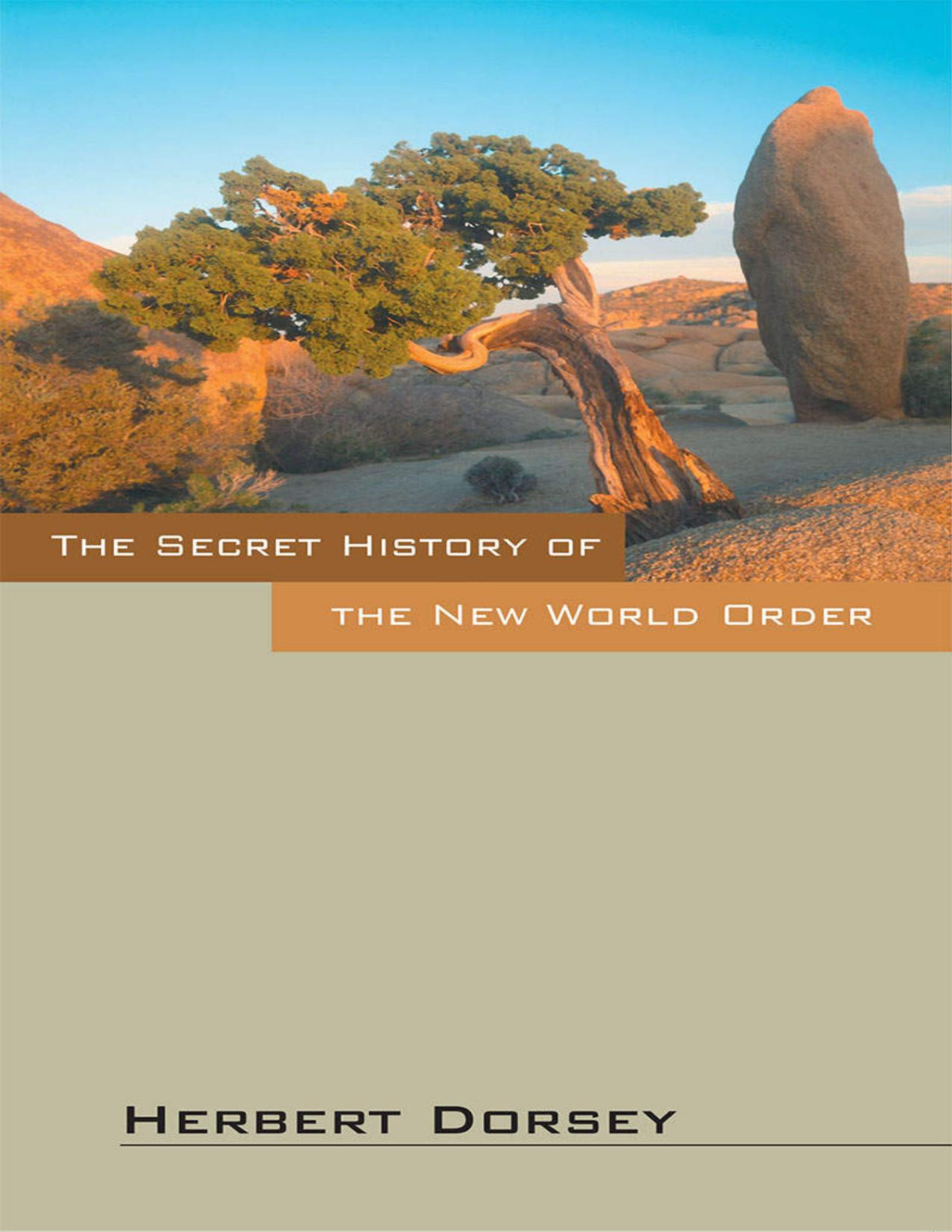Herbert Grove Dorsey Iii The Secret History Of The New World Order Herbert Dorsey Dorsey