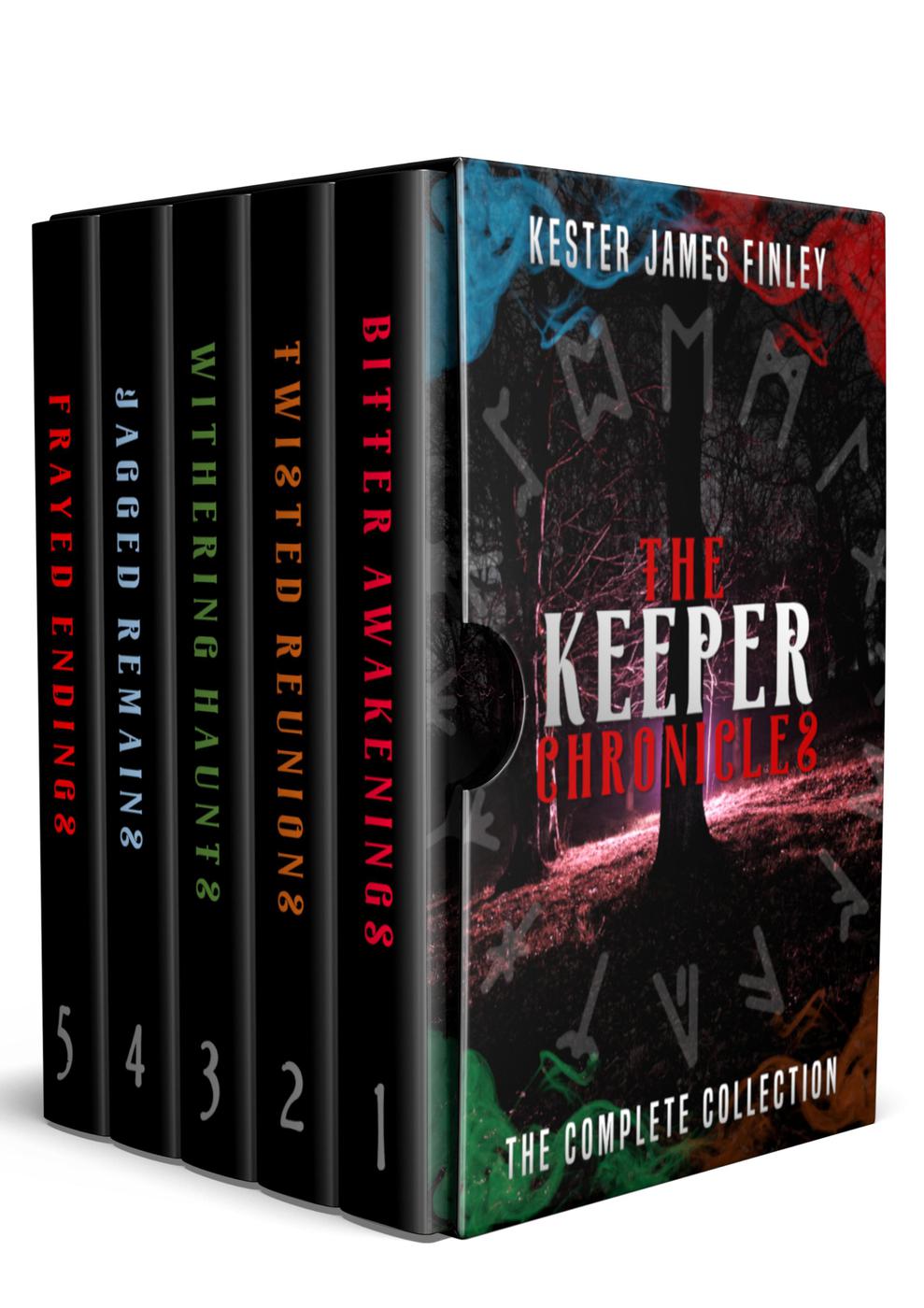 The Keeper Chronicles The Complete Collection Books 15 Kester James Finley