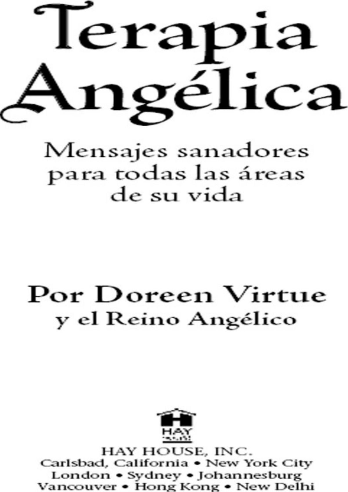 Terapia Angelica Doreen Virtue Virtue Doreen