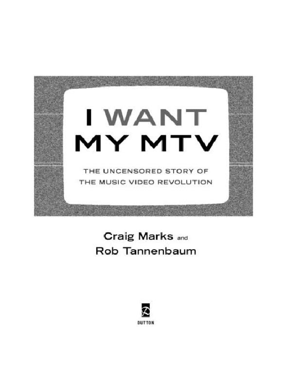 I Want My Mtv Craig Marks