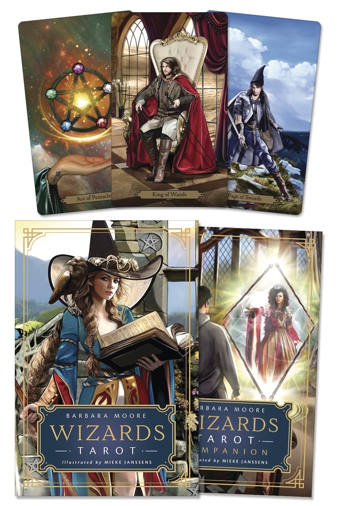 Wizards Tarot Companion Barbara Moore Mieke Janssens