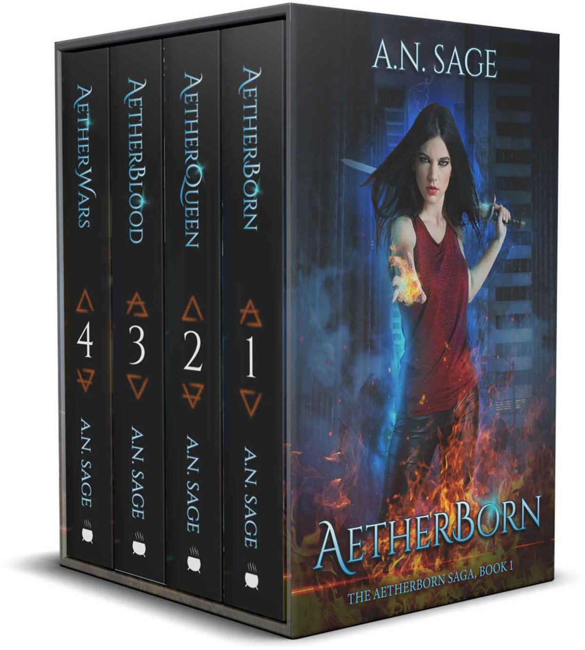 Books 14 The Complete Paranormal Fantasy Series A N Sage Sage