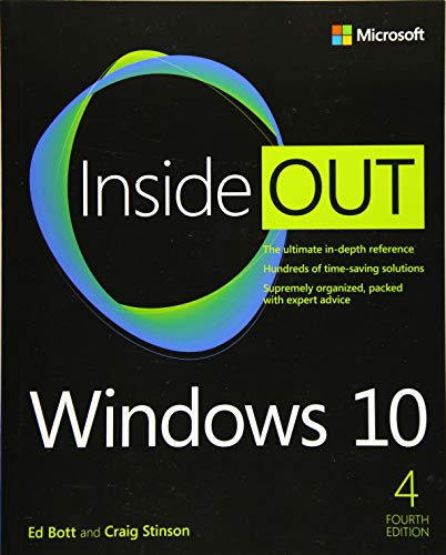 Windows 10 Inside Out 4th Edition 4th Edition Craig Stinson Ed Bott