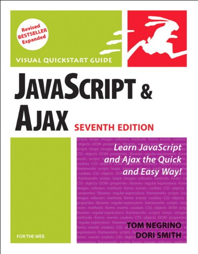 Javascript And Ajax For The Web Visual Quickstart Guide 7th Ed Negrino