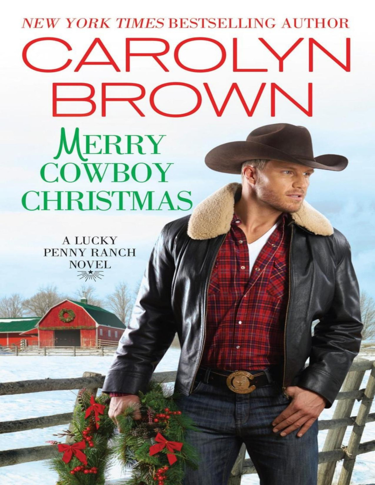 Merry Cowboy Christmas Carolyn Brown Brown Carolyn