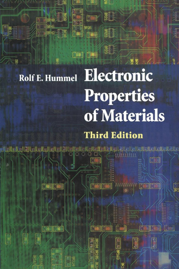 Electronic Properties Of Materials Third Edition Hummel Rolf E