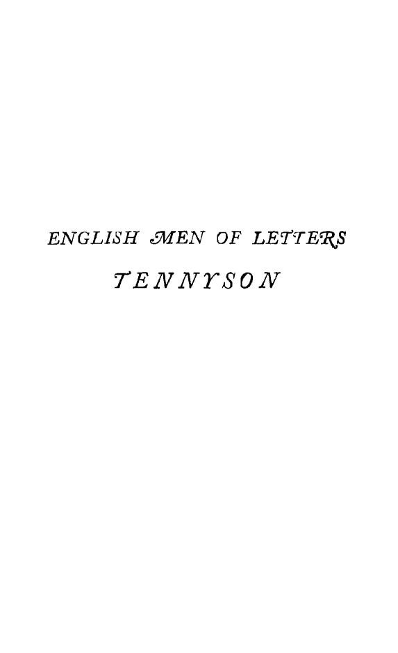 Tennyson Tennyson Alfred Tennyson Tennyson Alfred Tennyson Lyall