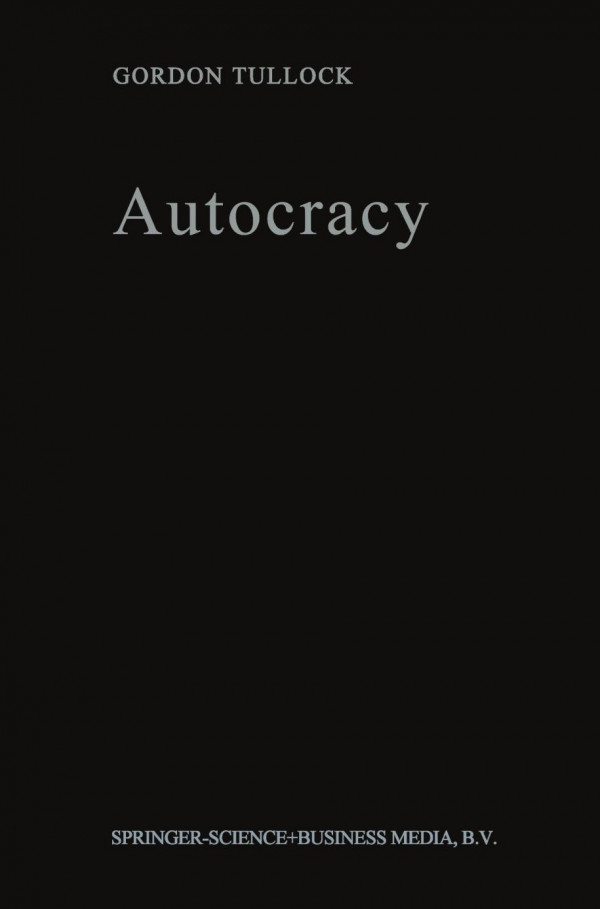 Autocracy Tullock Gordon