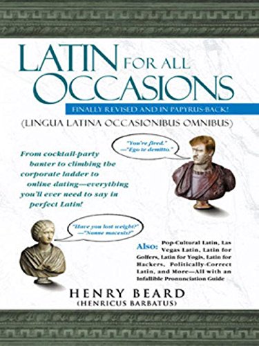 Latin For All Occasions Henry Beard