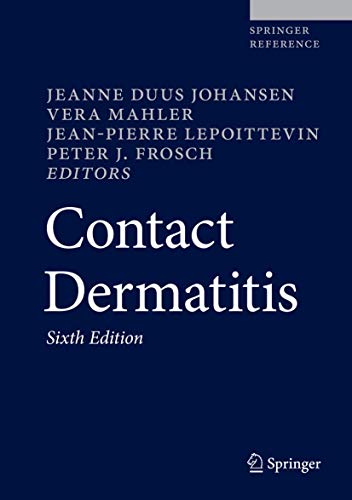 Contact Dermatitis 6th Edition Jeanne Duus Johansen Vera Mahler