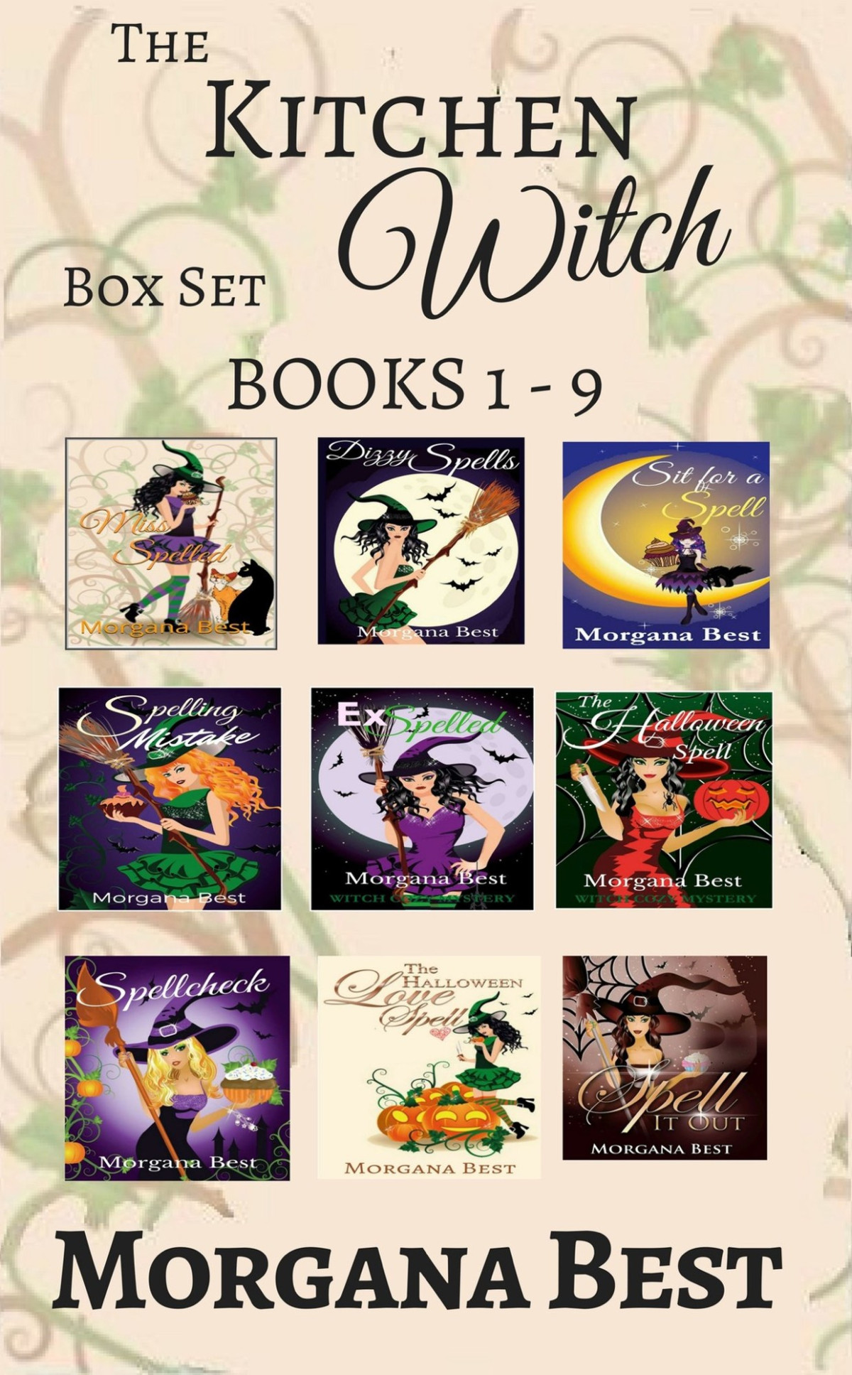 The Kitchen Witch Mystery Box Set Books 19 Morgana Best