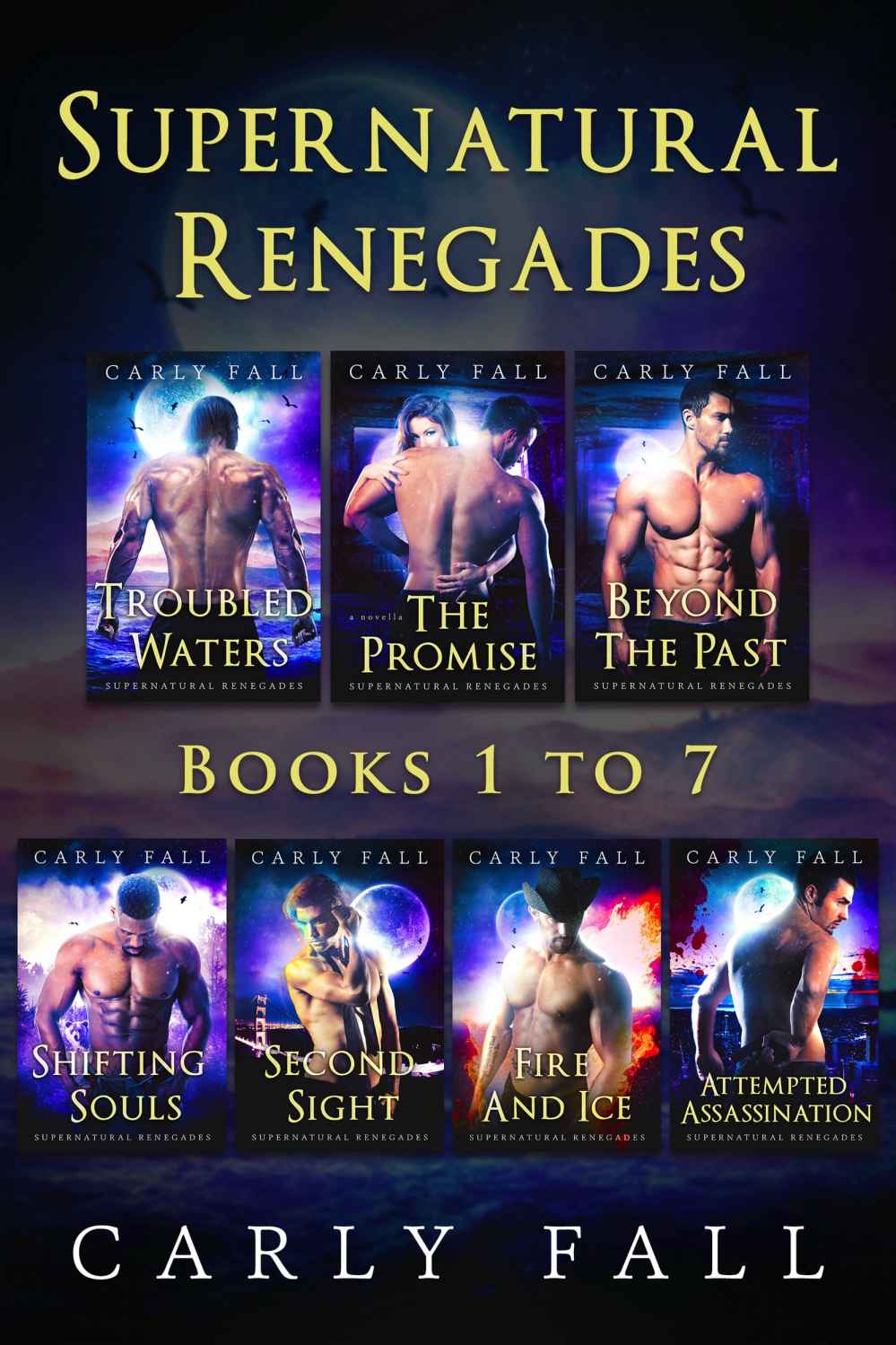 Supernatural Renegades Box Set Books 17 Carly Fall Fall Carly