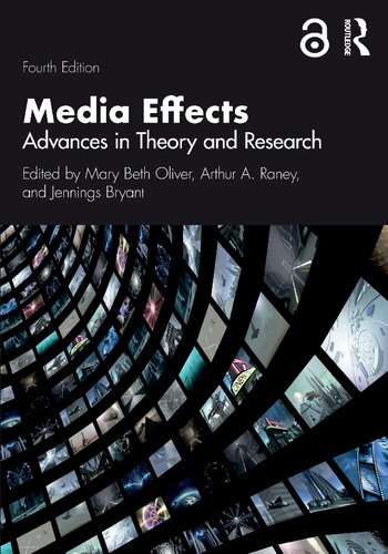 Media Effects Advances In Theory And Research 4th Edition Mary Beth Oliver