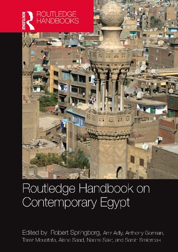 Routledge Handbook On Contemporary Egypt Robert Springborg Amr Adly