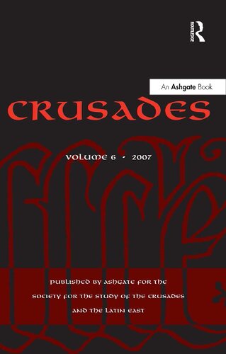 Crusades Benjamin Z Kedar Jonathan Rileysmith Jonathan Phillips
