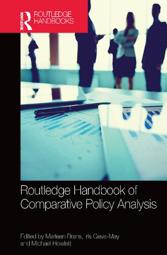Routledge Handbook Of Comparative Policy Analysis Marleen Brans