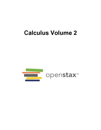 Calculus Volume 2 Gilbert Strang Edwin Herman