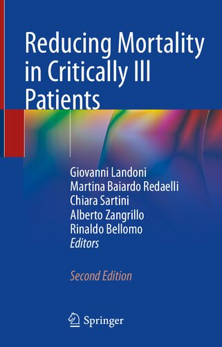 Reducing Mortality In Critically Iii Patients 2nd Edition Giovanni Landoni