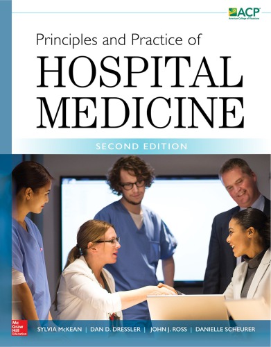 Principles And Practice Of Hospital Medicine 2nd Edition Sylvia C Mckean