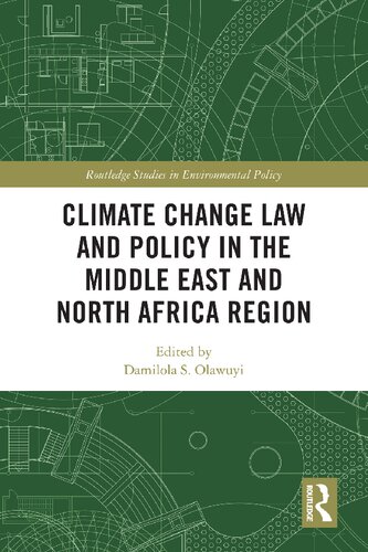 Climate Change Law And Policy In The Middle East And North Africa Region Damilola S Olawuyi